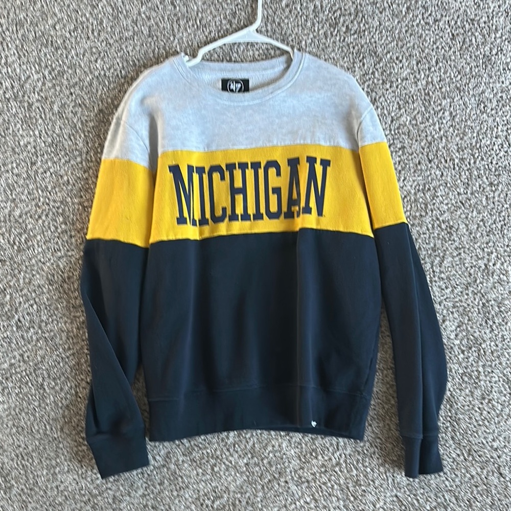 Michigan Colorblock Sweater - Size XL Men’s